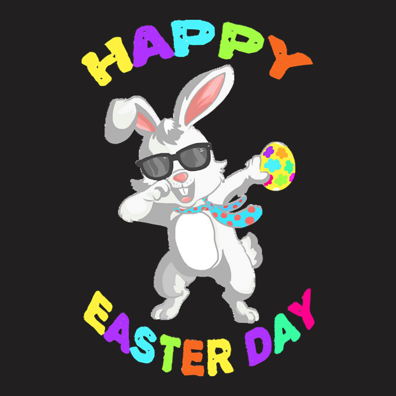 Happy Easter Bunny T  Shirt Funny Dabbing Rabbit Sunglasses Easter Bun T-shirt | Artistshot