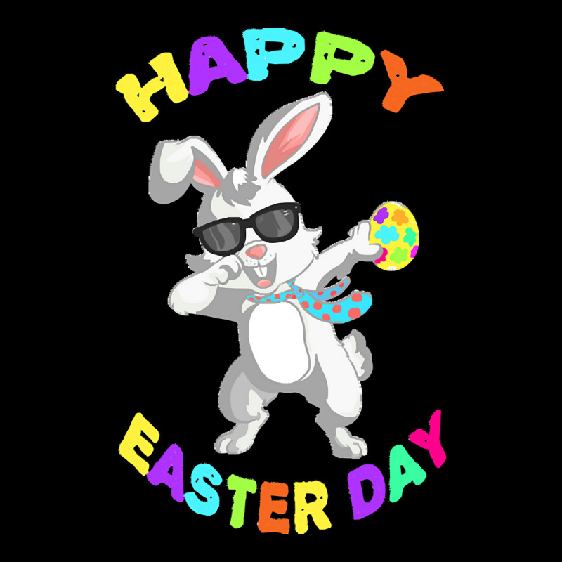 Happy Easter Bunny T  Shirt Funny Dabbing Rabbit Sunglasses Easter Bun V-neck Tee | Artistshot