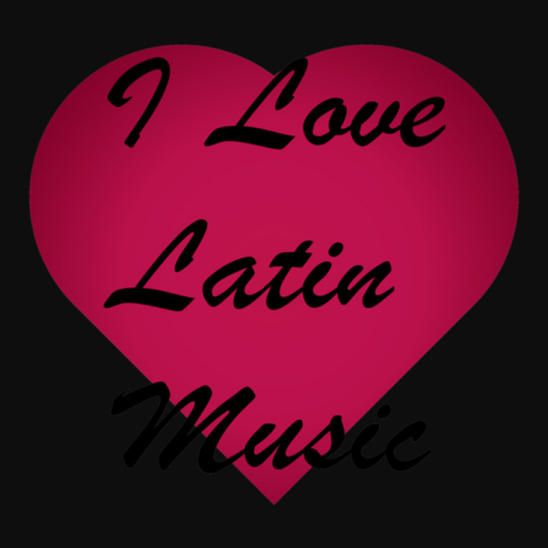 I Love Latin Music Stickers Crop Top by ClintSittig | Artistshot