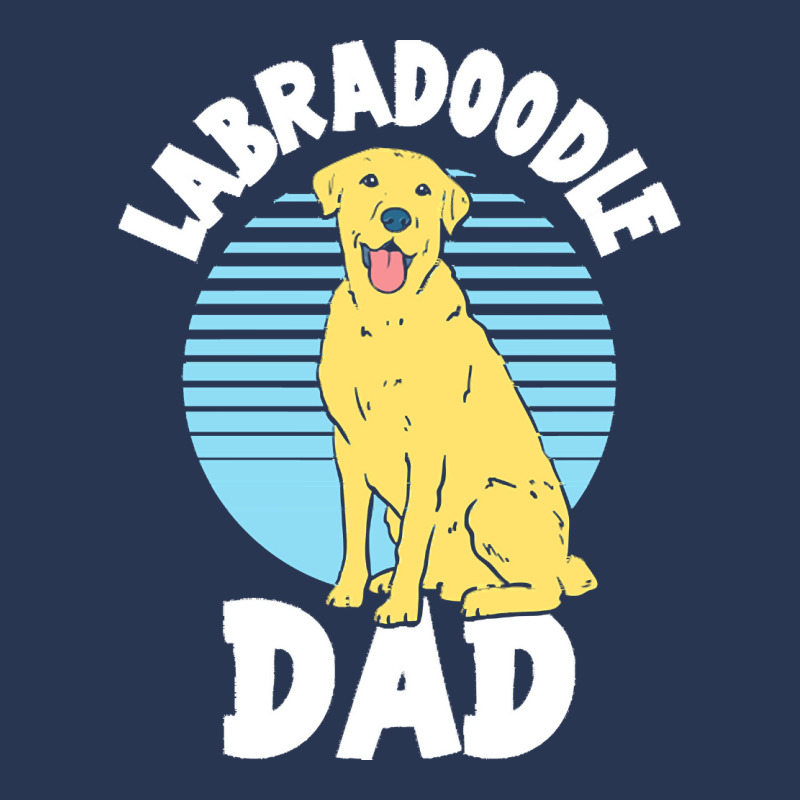 Labradoodle T  Shirt Labradoodle Dad T  Shirt Men Denim Jacket | Artistshot