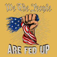 We The People Are Fed Up American Fist Flag 1776 Vintage Hoodie And Short Set | Artistshot