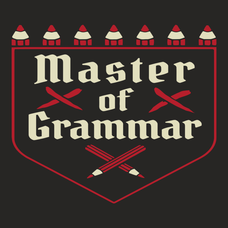 Master Of Grammar Ladies Fitted T-Shirt by NIDADESIGN | Artistshot