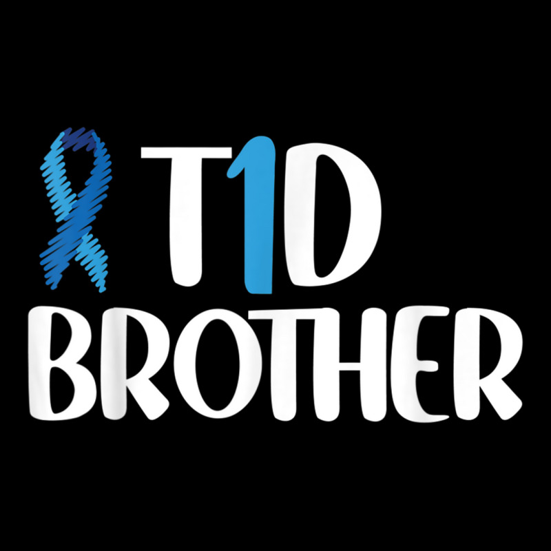 T1d Brother Shirt Type 1 Diabetes Awareness Brother Kids Maternity Scoop Neck T-shirt by MaricelyOrtiz | Artistshot