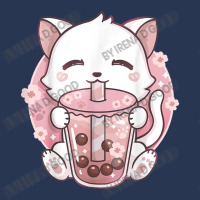 Anime Kawaii Boba Cat Bubble Tea Cat Boba Tea Cat Men Denim Jacket | Artistshot