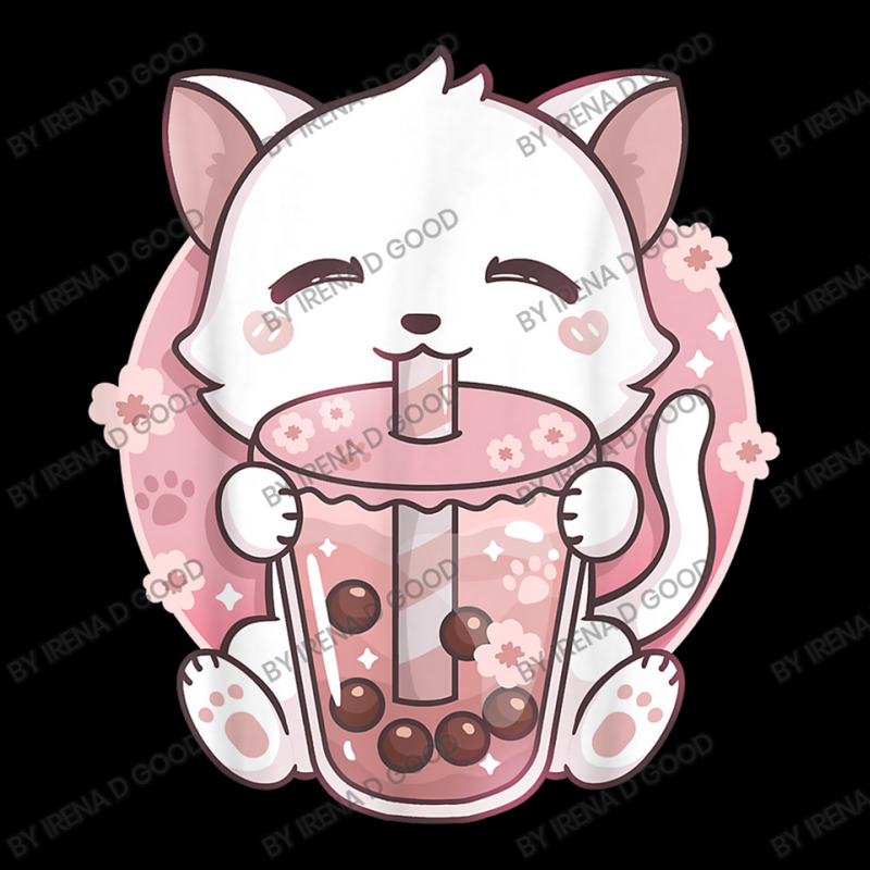 Anime Kawaii Boba Cat Bubble Tea Cat Boba Tea Cat Fleece Short by Irena D Good | Artistshot