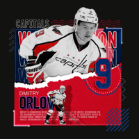 Dmitry Orlov Hockey Paper Poster Capitals Scorecard Crop Tee | Artistshot