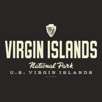 Virgin Islands National Park 1956 Arrowhead Tan Ladies Fitted T-shirt | Artistshot