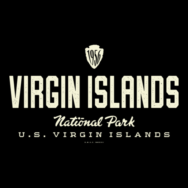 Virgin Islands National Park 1956 Arrowhead Tan Women's V-Neck T-Shirt by JeremyHurley | Artistshot