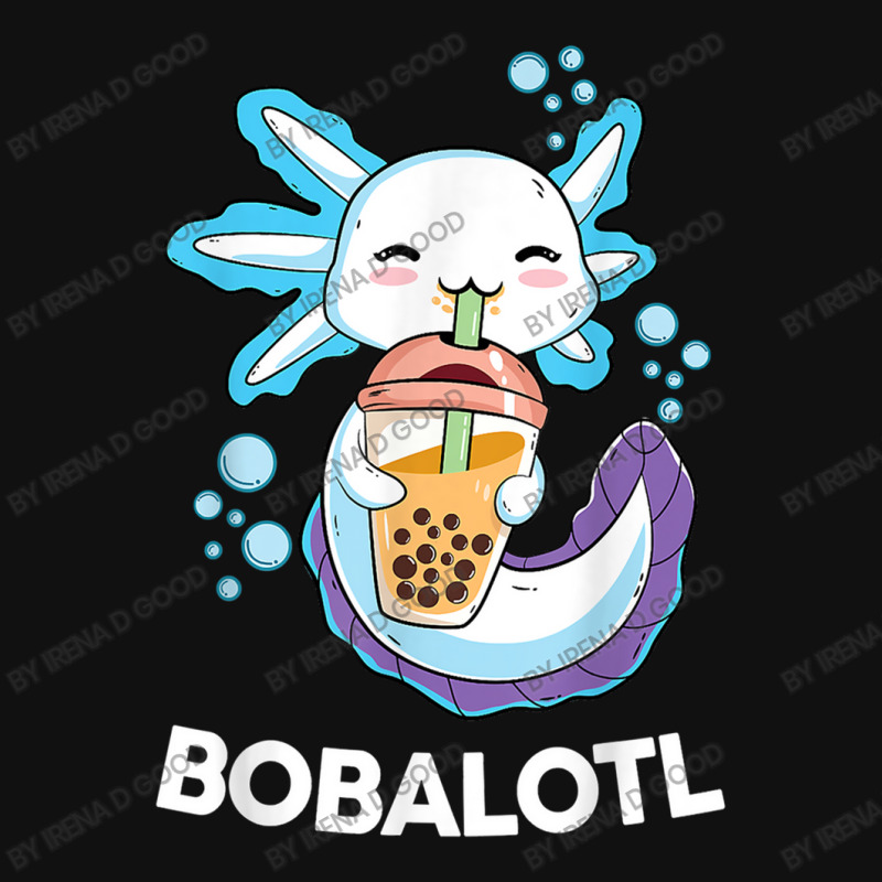 Axolotl Boba Bubble Tea Kawaii Anime Japanese Kids Teen Girl Graphic T-shirt by Irena D Good | Artistshot