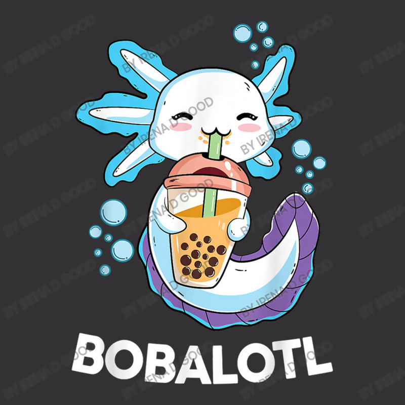 Axolotl Boba Bubble Tea Kawaii Anime Japanese Kids Teen Girl Vintage Hoodie by Irena D Good | Artistshot