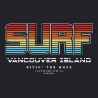 Surf In Vancouver Island Unisex Sherpa-lined Denim Jacket | Artistshot