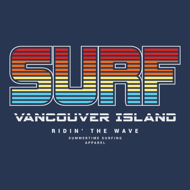 Surf In Vancouver Island Men Denim Jacket by poppyallen | Artistshot