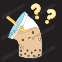 Boba Milk Tea Confused T-shirt | Artistshot