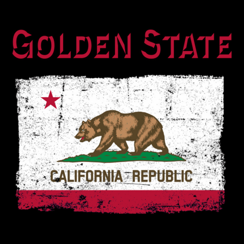 Golden State California Republic Flag Cropped Sweater by JemmaLyna | Artistshot