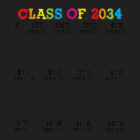 Class Of 2034 Handprin, Grow With Me Kindergarten Kid T-shirt | Artistshot