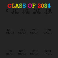 Class Of 2034 Handprin, Grow With Me Kindergarten Kid Unisex Hoodie | Artistshot