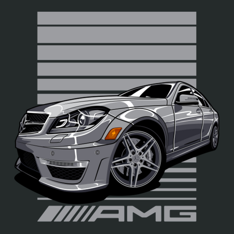 Benz W204 C63 Amg Women's Triblend Scoop T-shirt by MernaPutney | Artistshot