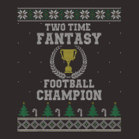 Two Time Fantasy Football Champion Ugly Racerback Tank | Artistshot