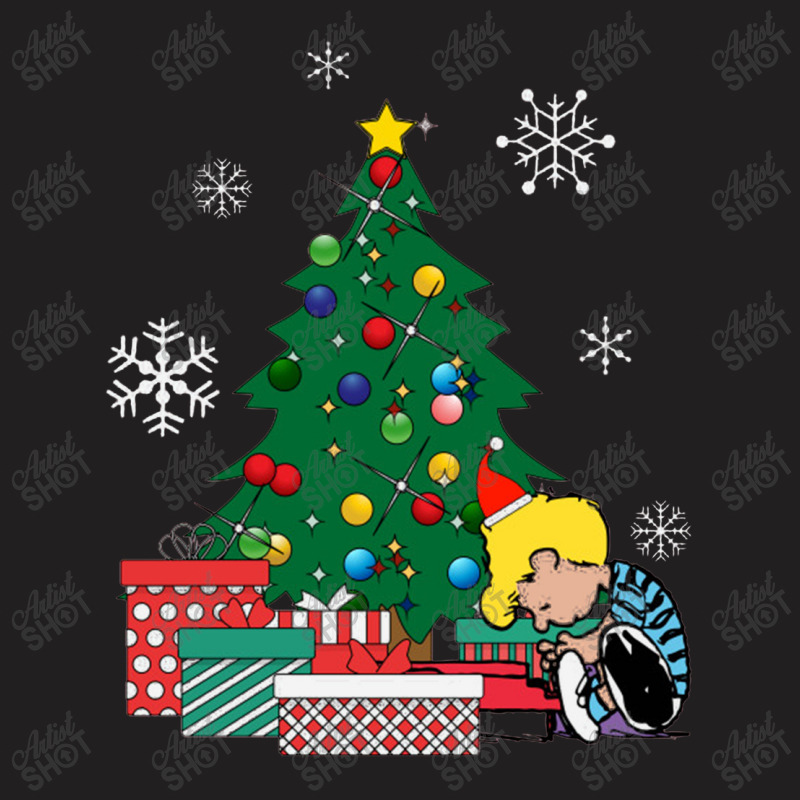 Schroeder Peanuts Around The Christmas Tree  Schroeder T-shirt | Artistshot