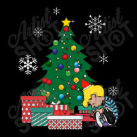 Schroeder Peanuts Around The Christmas Tree  Schroeder Pocket T-shirt | Artistshot