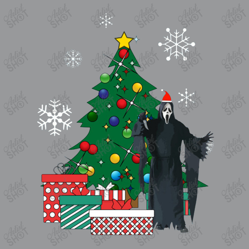 Scream Ghostface Around The Christmas Tree  Scream Crewneck Sweatshirt | Artistshot
