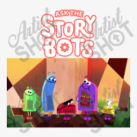 Ask The Storybots Ladies Fitted T-shirt | Artistshot