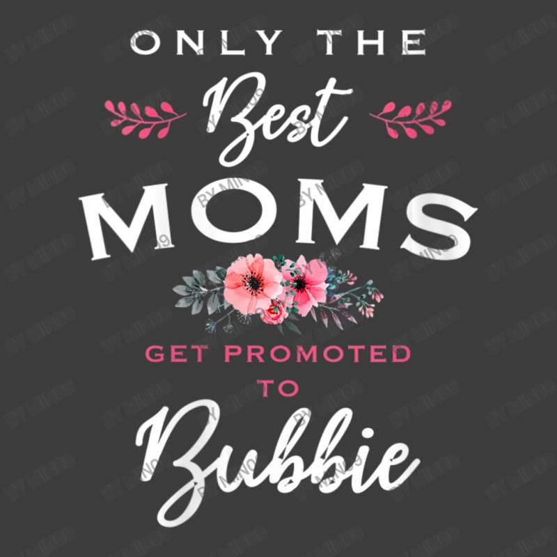 Womens Bubbie Only The Best Moms Get Promoted To Flower V-neck Men's Polo Shirt by Min09 | Artistshot