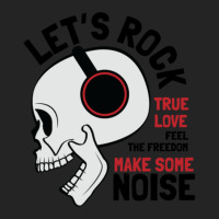 Rock Skull With Headphones 3/4 Sleeve Shirt | Artistshot