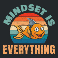 Everything Is Mindset Motivational Inspiration Shark Fin Sweatshirt Crewneck Sweatshirt | Artistshot