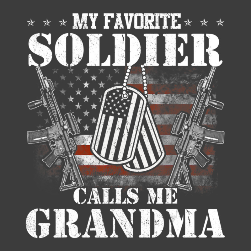 My Favorite Soldier Calls Me Grandma Veteran Shirts Men's Polo Shirt | Artistshot