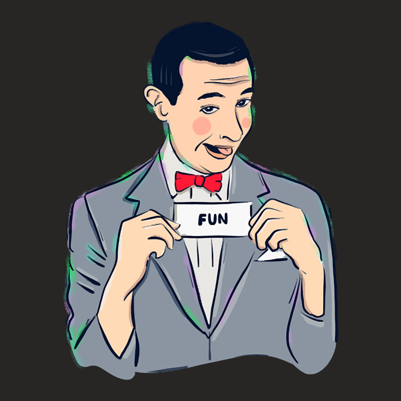 Pee-wee Herman Ladies Fitted T-Shirt by Box Bingham | Artistshot