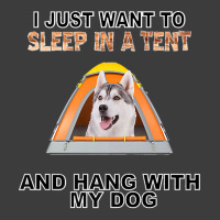 Sleep In A Tent & Hang W Siberian Husky Premium Men's Polo Shirt | Artistshot