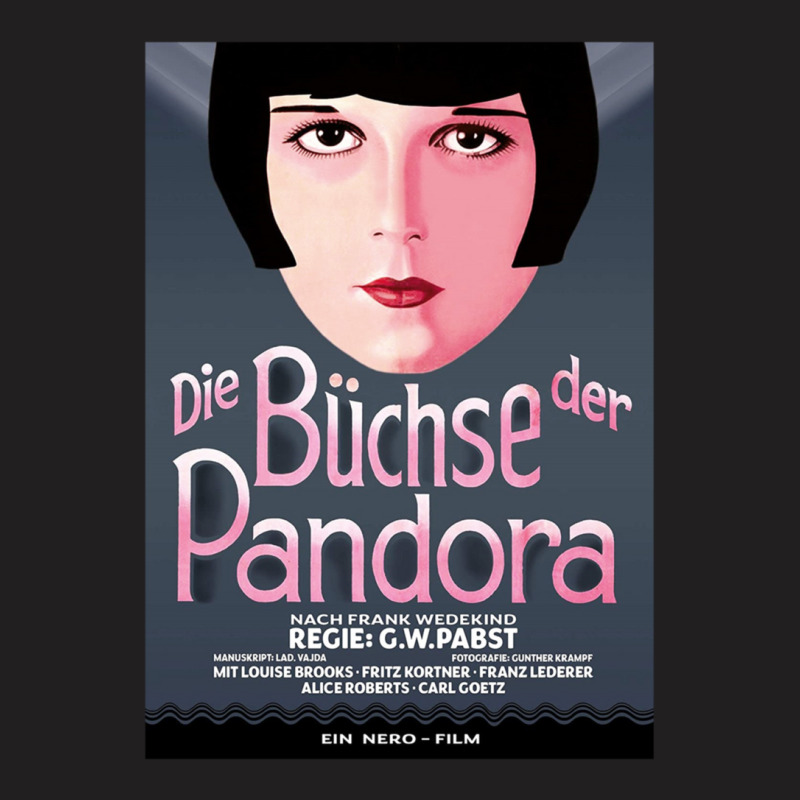 Pandora's Box - German Film Poster For The Silent Film Directed T-shirt | Artistshot