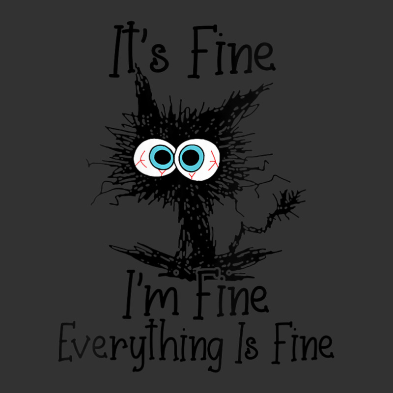 Womens It's Fine I'm Fine Everything Is Fine Cat V-neck Baby Bodysuit by Min06 | Artistshot