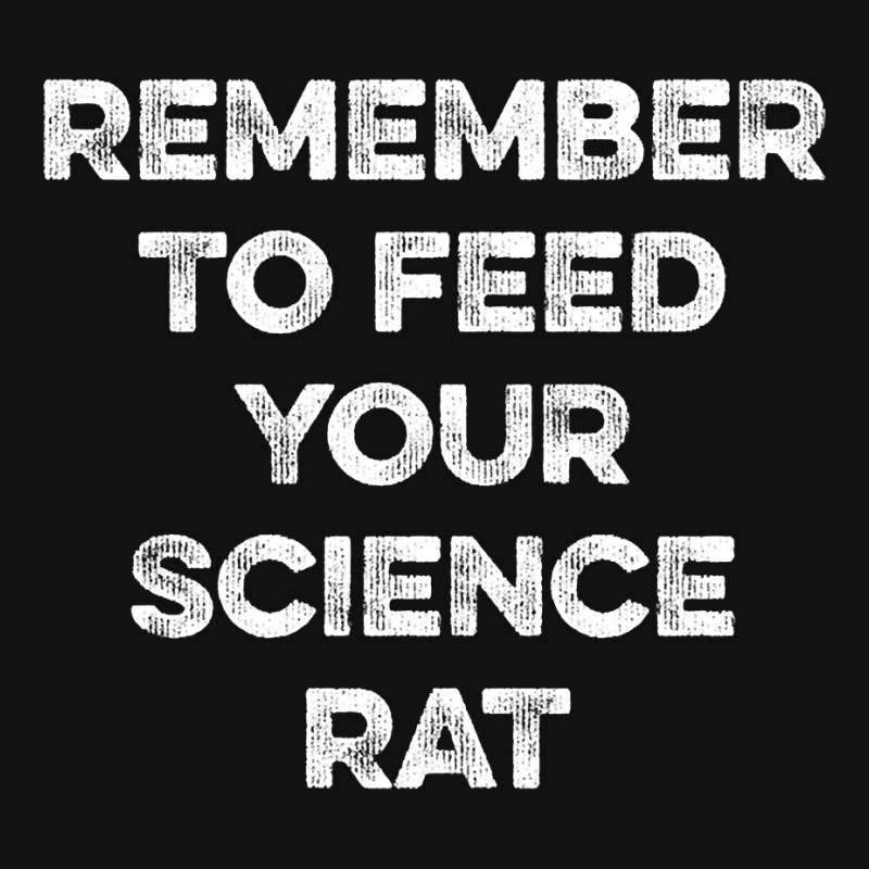 Remember To Feed Your Science Rat Baby Beanies by greggjvandervor | Artistshot