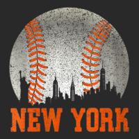 Womens New York Ny Skyline Baseball Vintage Met At Gameday V-neck Printed Hat | Artistshot