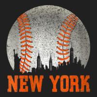 Womens New York Ny Skyline Baseball Vintage Met At Gameday V-neck Ladies Polo Shirt | Artistshot