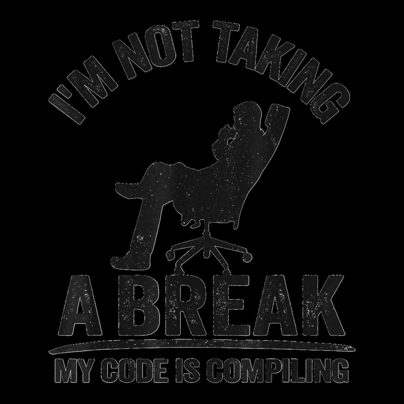 I'm Not Taking A Break My Code Is Compiling Coder Programmer Adjustable Cap | Artistshot