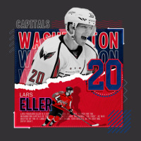 Lars Eller Hockey Paper Poster Capitals Vintage Short | Artistshot