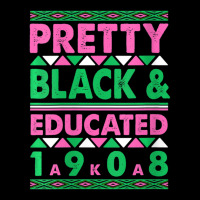 Womens Pretty Black And Educated J15 Founder's Day Aka Women V-neck Lightweight Hoodie | Artistshot