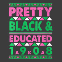 Womens Pretty Black And Educated J15 Founder's Day Aka Women V-neck Men's Polo Shirt | Artistshot