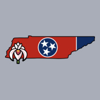 State Of Tennessee Flag With State Flower Iris Tank Dress | Artistshot