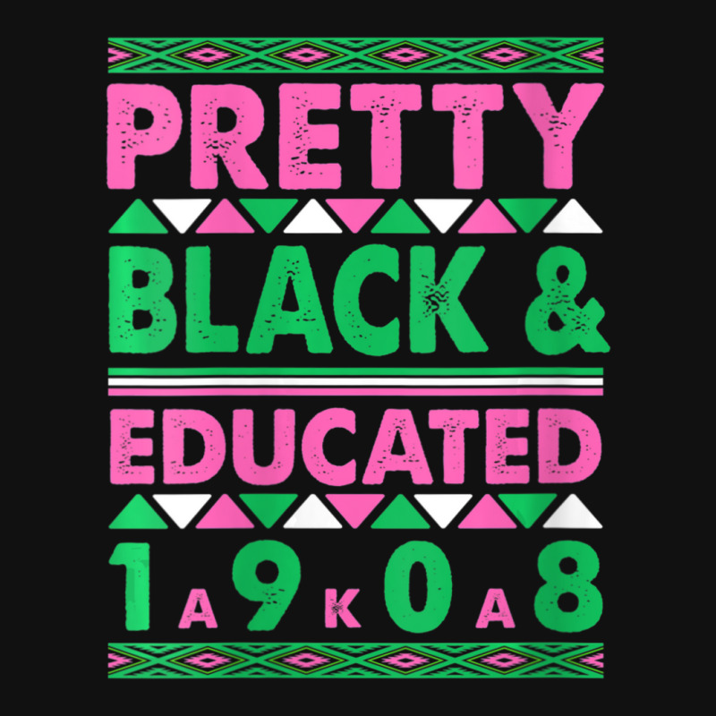 Womens Pretty Black And Educated J15 Founder's Day Aka Women V-neck Graphic Youth T-shirt | Artistshot