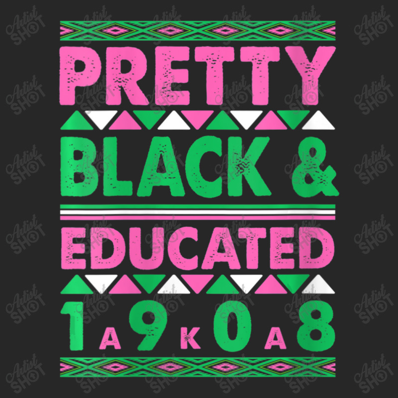 Womens Pretty Black And Educated J15 Founder's Day Aka Women V-neck Men's T-shirt Pajama Set | Artistshot