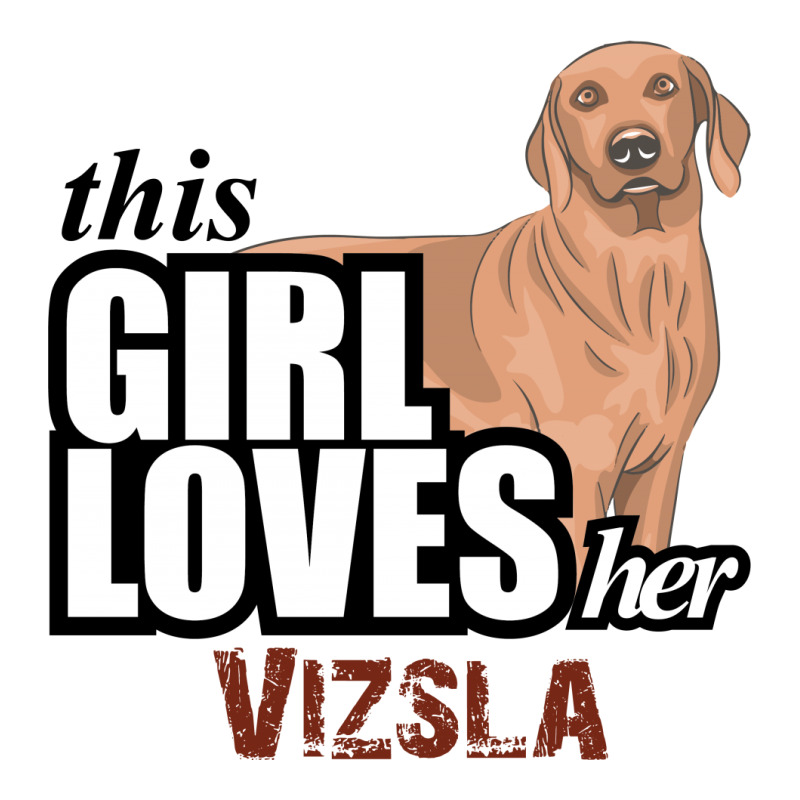 This Girl Loves-her Vizsla Long Sleeve Shirts | Artistshot