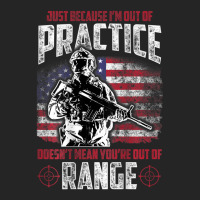 Out Of Practice Veteran Veterans Flag Backside Unisex Hoodie | Artistshot