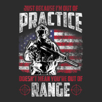 Out Of Practice Veteran Veterans Flag Backside Exclusive T-shirt | Artistshot