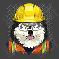 Alaskan Malamute Construction Worker Alaskan Malamute Dog 234 Vintage T-shirt | Artistshot