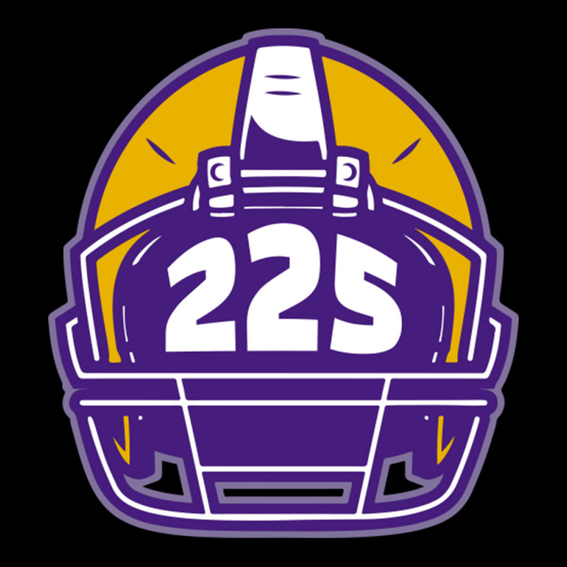 Retro Football Helmet 225 Area Code Baton Rouge Louisiana Football V-Neck Tee by LindaMarisa | Artistshot