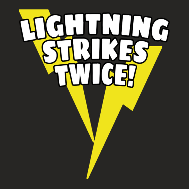 Lightning Strikes Twice Friend Ladies Fitted T-Shirt by OrvilleBudiao | Artistshot